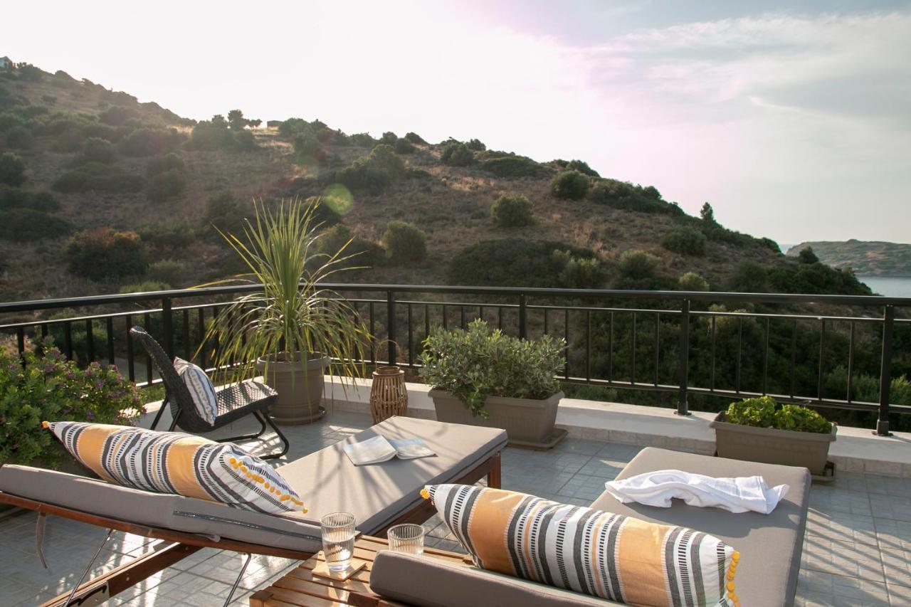 Summer Dream Cottage, 2Br, Beautiful Sea View Mochlos Esterno foto
