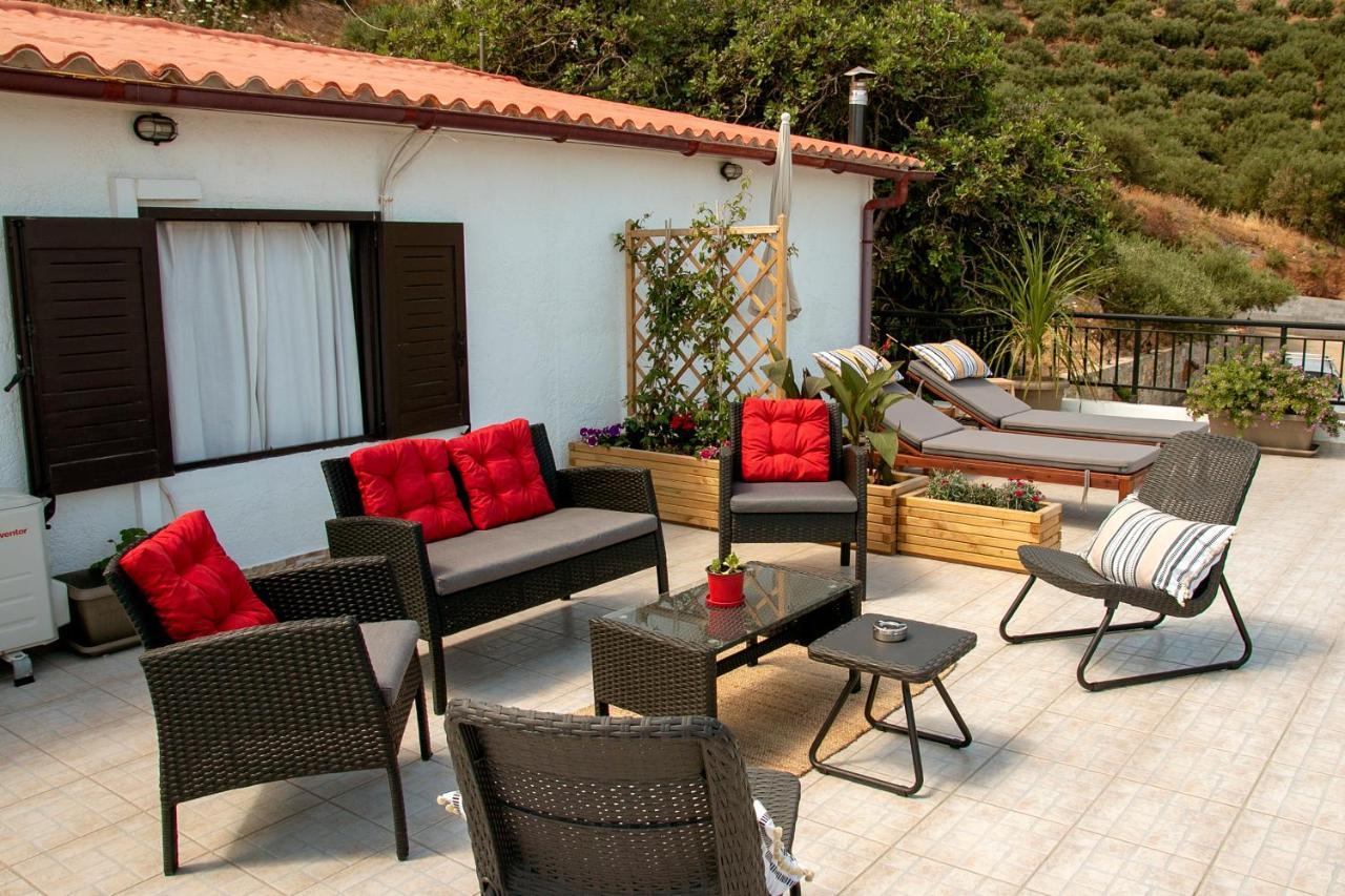 Summer Dream Cottage, 2Br, Beautiful Sea View Mochlos Esterno foto