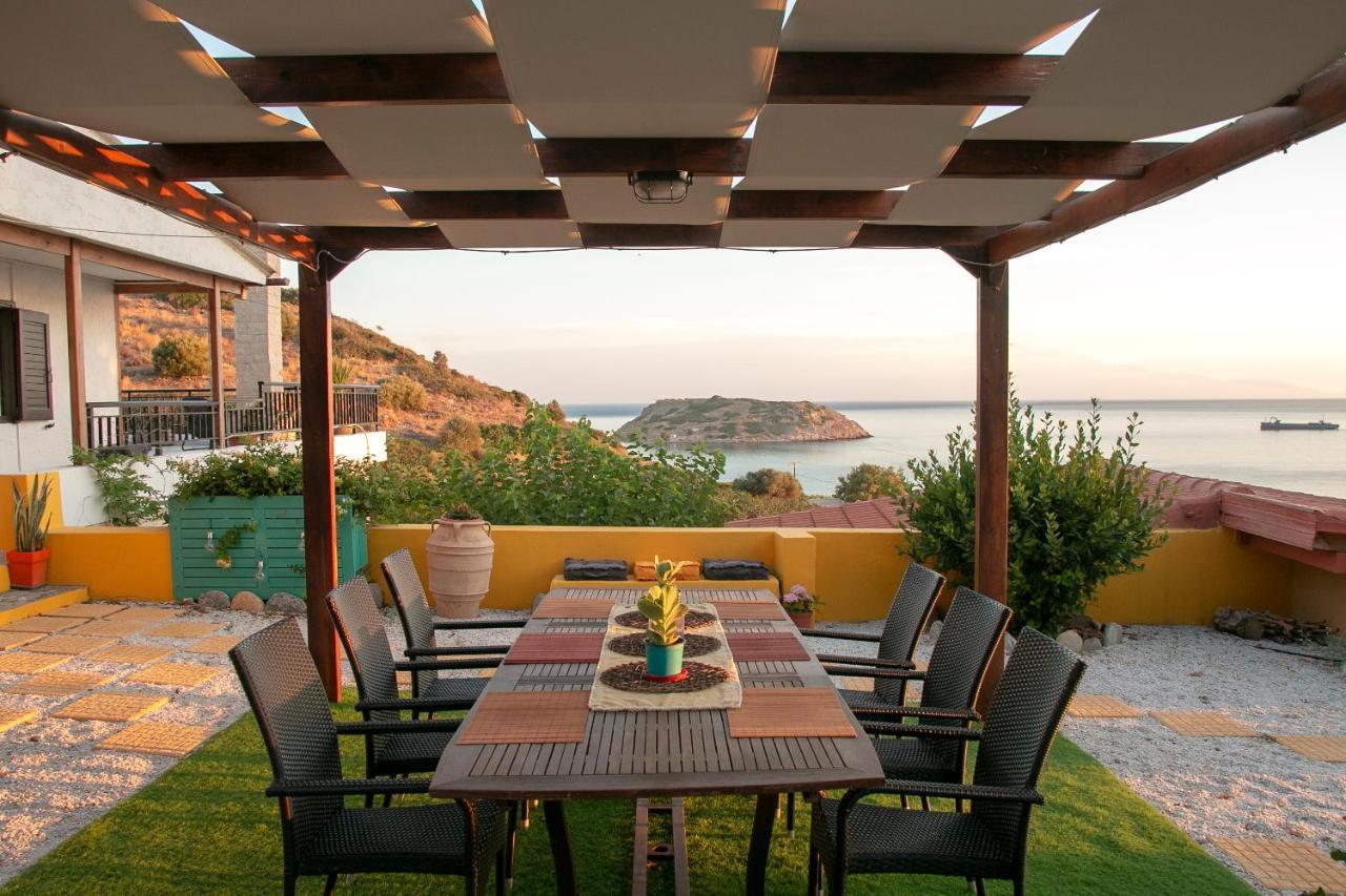 Summer Dream Cottage, 2Br, Beautiful Sea View Mochlos Esterno foto