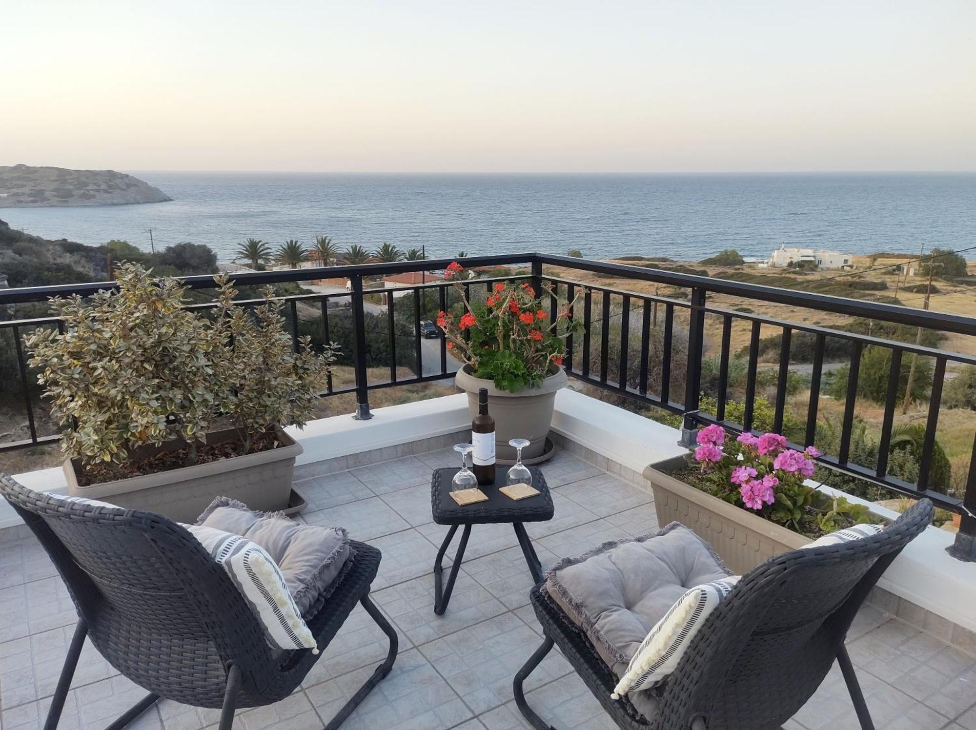 Summer Dream Cottage, 2Br, Beautiful Sea View Mochlos Esterno foto